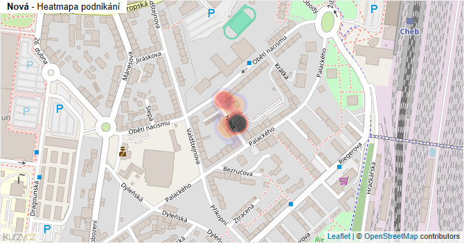 Nová - mapa podnikání