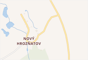 Nový Hrozňatov v obci Cheb - mapa ulice