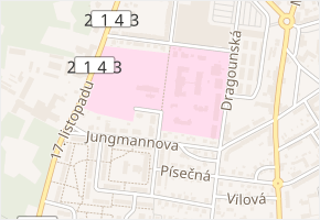 Pastýřská v obci Cheb - mapa ulice
