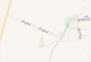 Polní v obci Cheb - mapa ulice