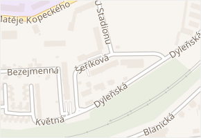 Šeříková v obci Cheb - mapa ulice