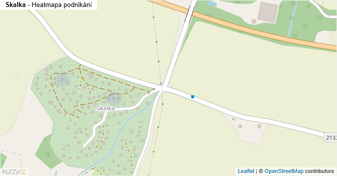Skalka - mapa podnikání