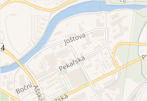 Spojovací v obci Cheb - mapa ulice