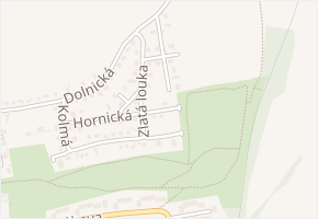 U Sídliště v obci Cheb - mapa ulice