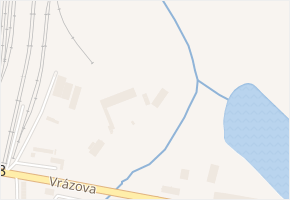 Vrázova v obci Cheb - mapa ulice