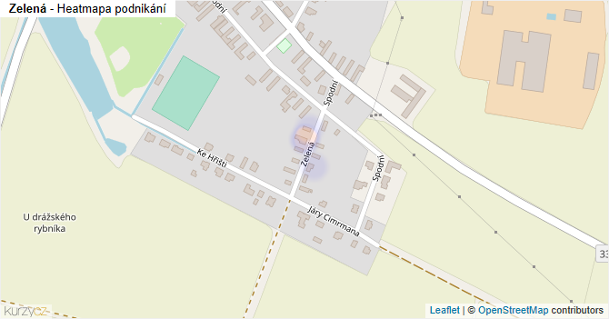 Zelená - mapa podnikání