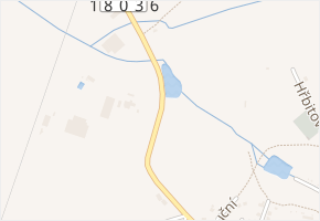 Dobřanská v obci Chlumčany - mapa ulice