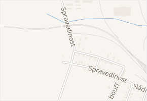 Spravedlnost v obci Chlumec nad Cidlinou - mapa ulice