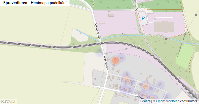 Spravedlnost - mapa podnikání