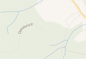 Darebnice v obci Choceň - mapa ulice