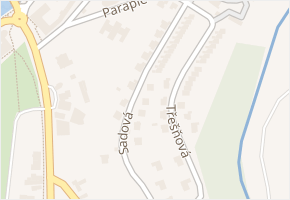 Sadová v obci Choceň - mapa ulice