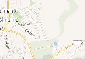 Sluneční v obci Choceň - mapa ulice