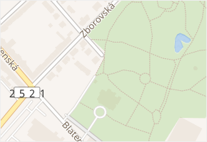 Buchenwaldská v obci Chomutov - mapa ulice