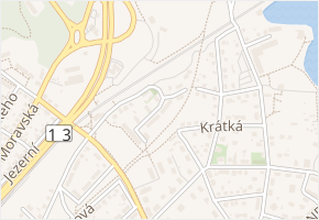 Okrajová v obci Chomutov - mapa ulice