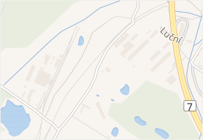 Samota v obci Chomutov - mapa ulice