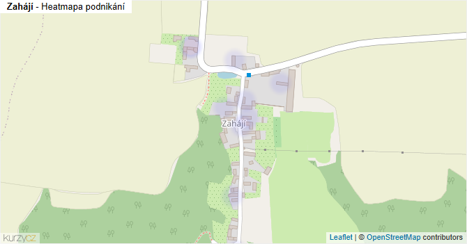 Zahájí - mapa podnikání