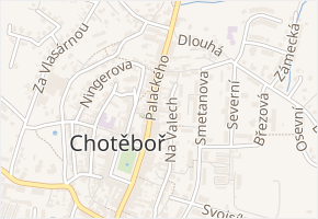 Hrnčířská v obci Chotěboř - mapa ulice