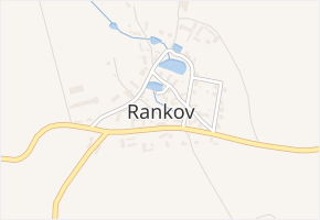 Rankov v obci Chotěboř - mapa části obce