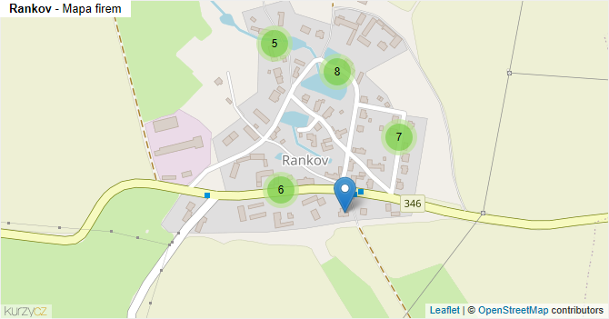 Rankov - mapa firem