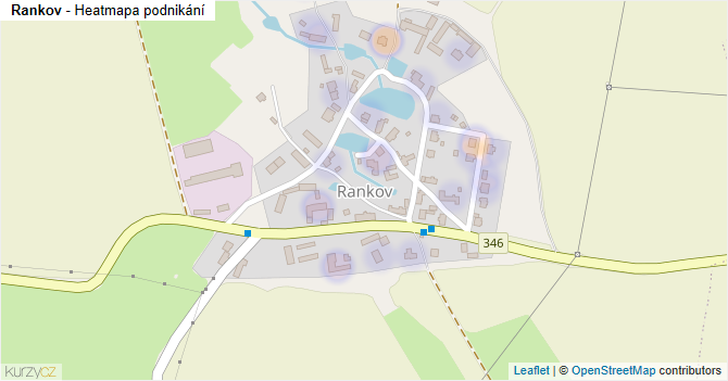Rankov - mapa podnikání