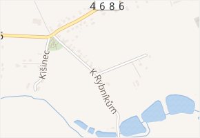 K Rybníkům v obci Chotěbuz - mapa ulice