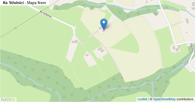 Ke Střelnici - mapa firem