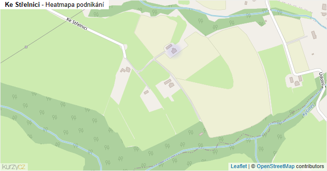 Ke Střelnici - mapa podnikání