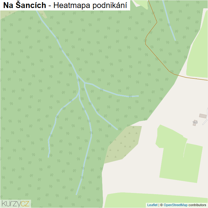 Mapa Na Šancích - Firmy v ulici.