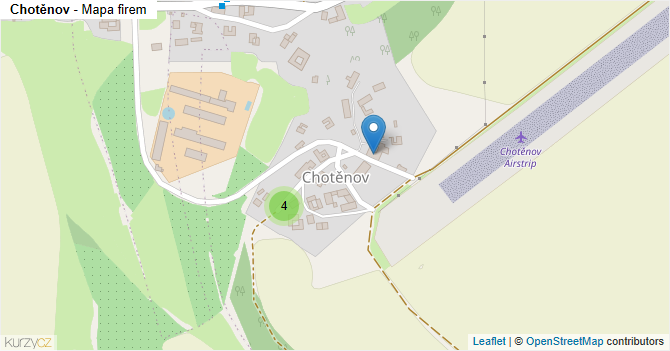 Chotěnov - mapa firem