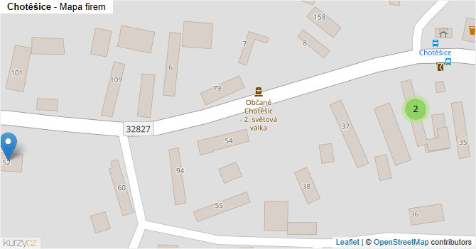Chotěšice - mapa firem