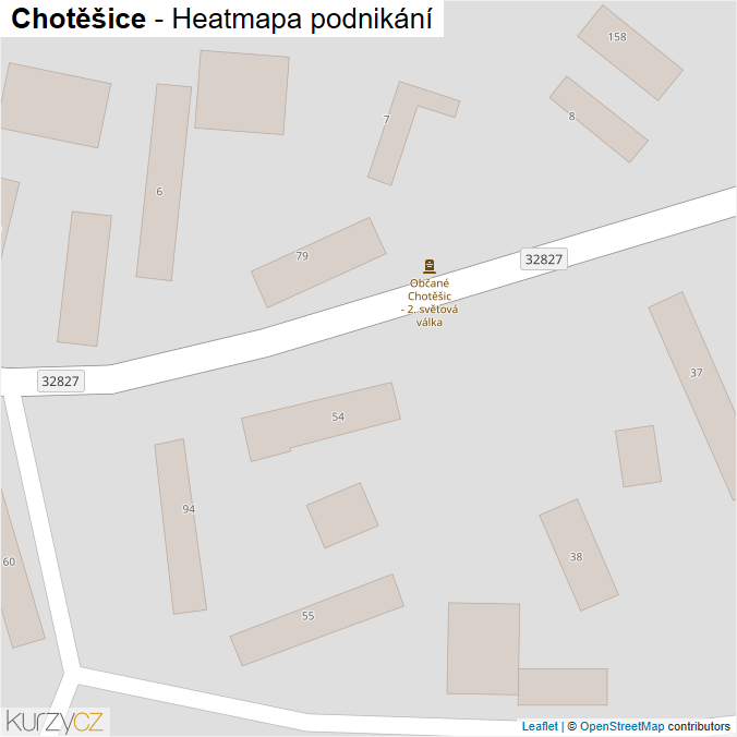 Mapa Chotěšice - Firmy v obci.