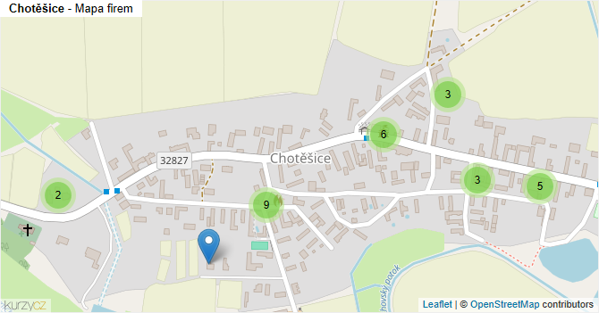 Chotěšice - mapa firem