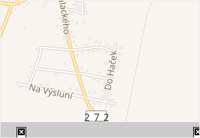 Do Haček v obci Chotětov - mapa ulice