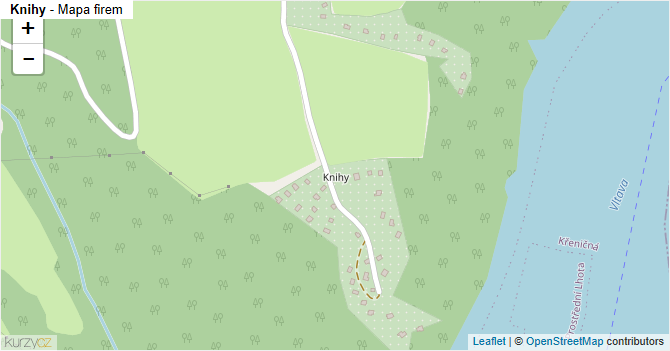 Knihy - mapa firem