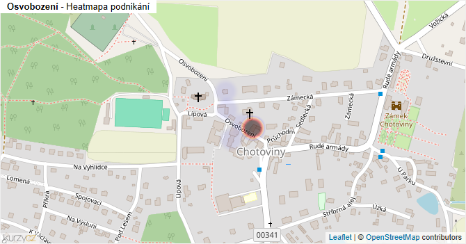 Osvobození - mapa podnikání