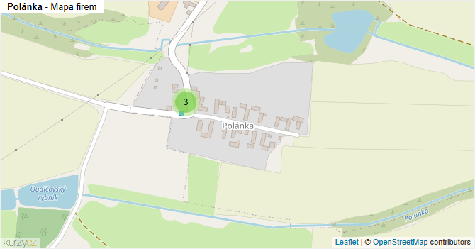 Polánka - mapa firem