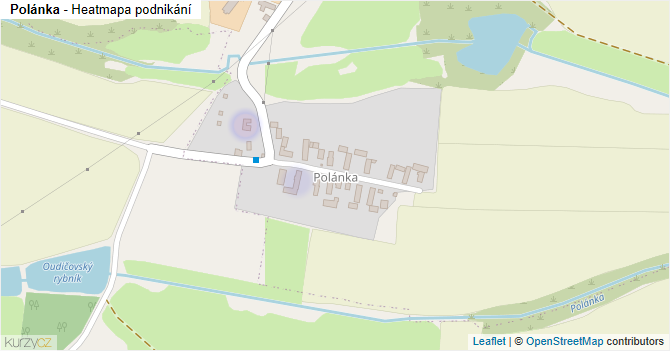 Polánka - mapa podnikání