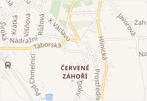 Ve Dvoře v obci Chotoviny - mapa ulice