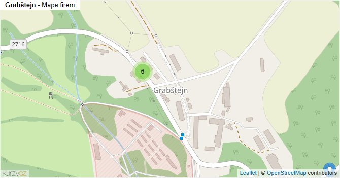 Grabštejn - mapa firem
