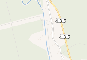 Na Strži v obci Chropyně - mapa ulice