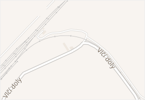 Vlčí doly v obci Chropyně - mapa ulice