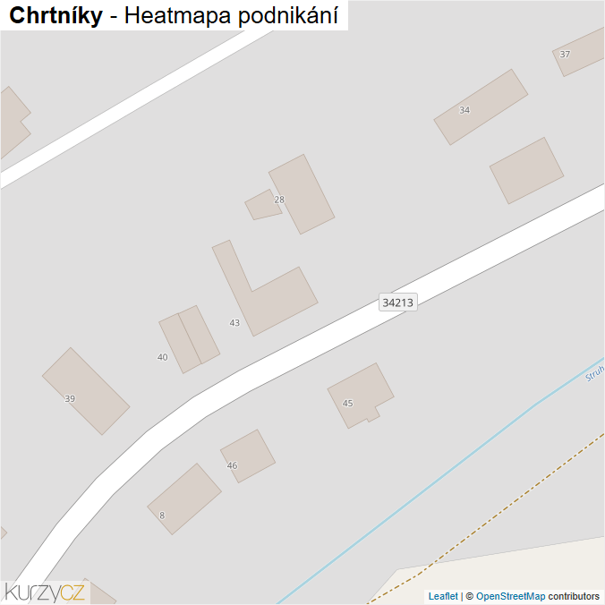 Mapa Chrtníky - Firmy v obci.