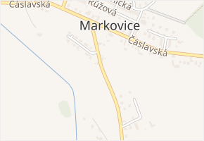 Vrchovská v obci Chrudim - mapa ulice