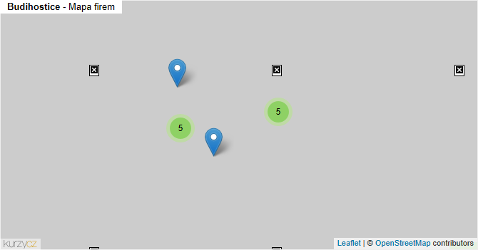 Budihostice - mapa firem