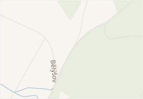 Bělýšov v obci Chudenice - mapa ulice