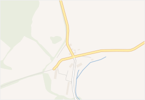 Fleky v obci Chudenín - mapa části obce