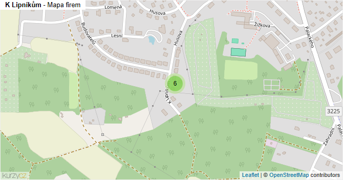 K Lipníkům - mapa firem