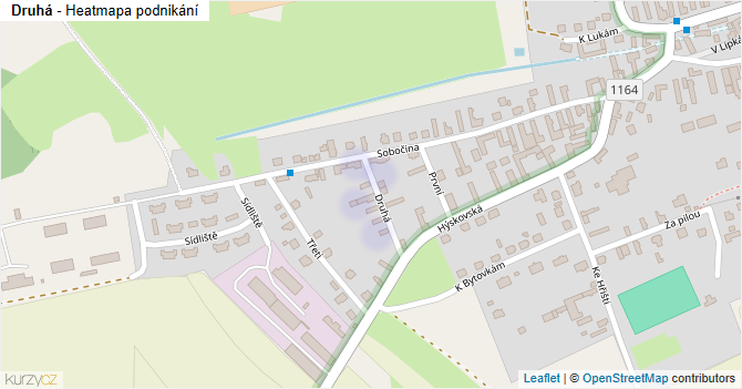 Druhá - mapa podnikání