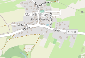 Hlavní v obci Chyňava - mapa ulice