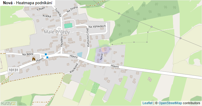 Nová - mapa podnikání